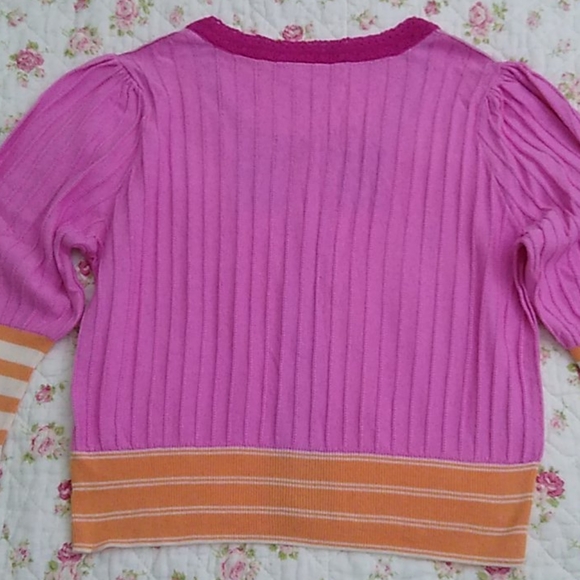 LoveShackFancy Benny Cardigan pink - Picture 12 of 16